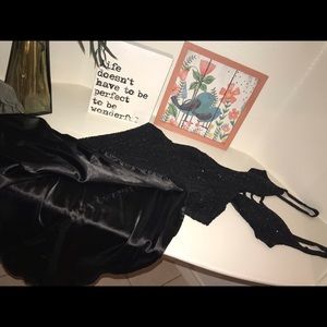 SCALA BEADED EVENING GOWN